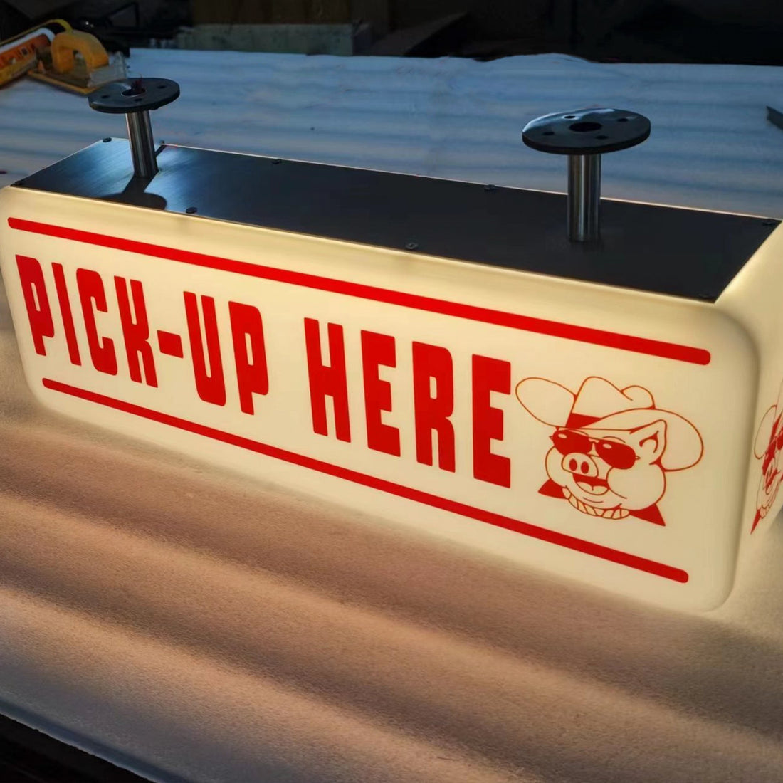 Custom Business Light Box Signboard Restaurants Hanging LED Full-lit Acrylic light box Shop Store Illuminated 3D Signs