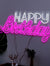 "HAPPY BIRTHDAY" neon sign, led neon sign board,flex neon sign for birthday party