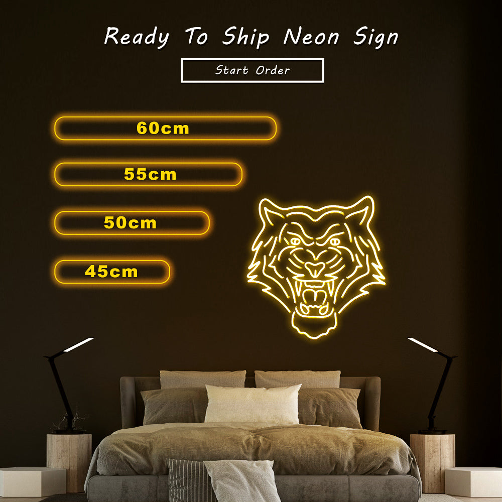 “Tiger” Neon Sign