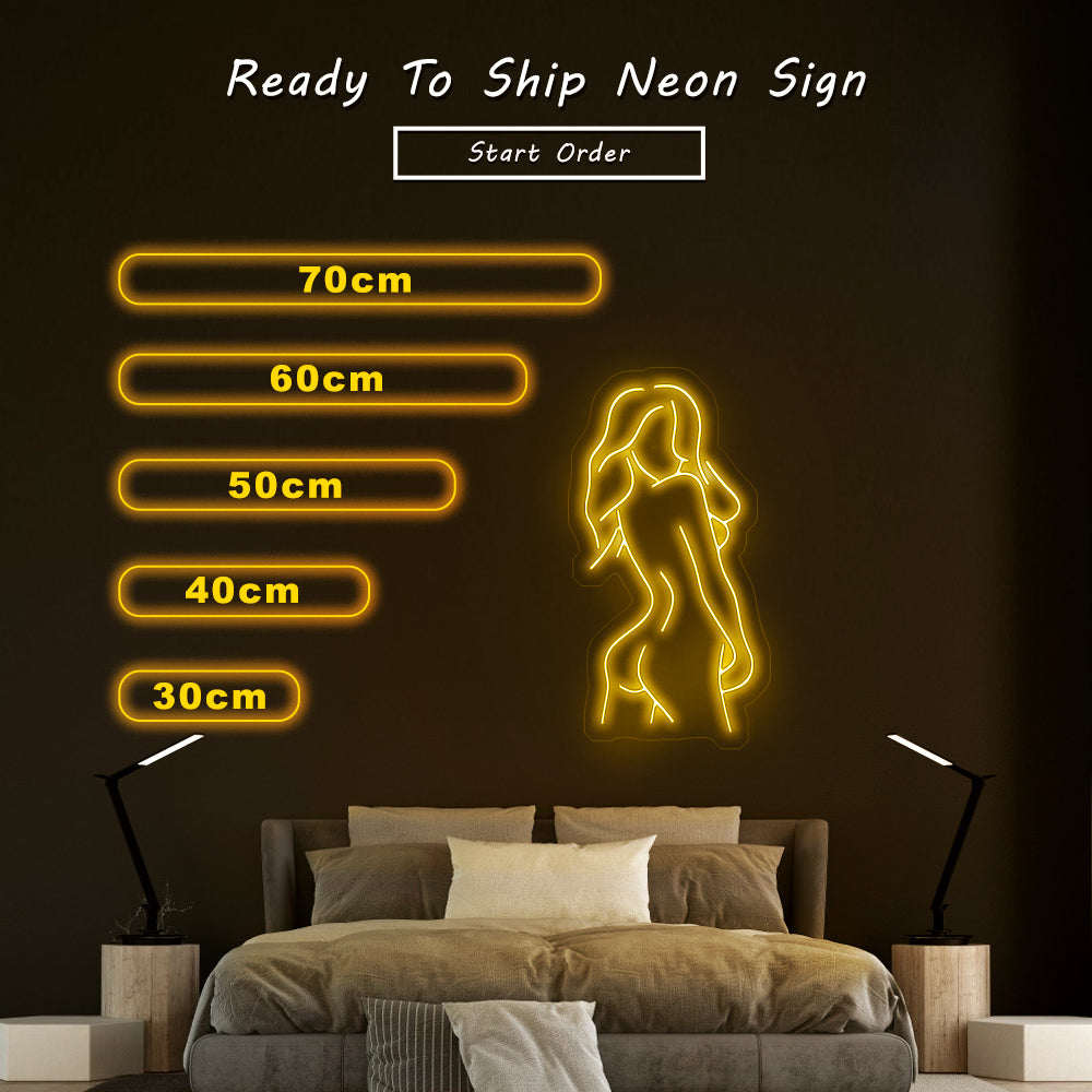 “Beauty Pose” Neon Sign
