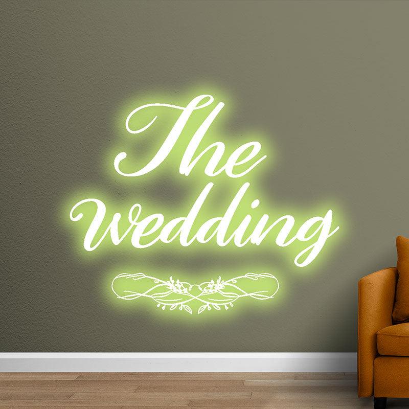 Personalized Custom Wedding Neon signs  | Exclusive Name & Color Choice | Beautiful Wedding Theme Decoration ”