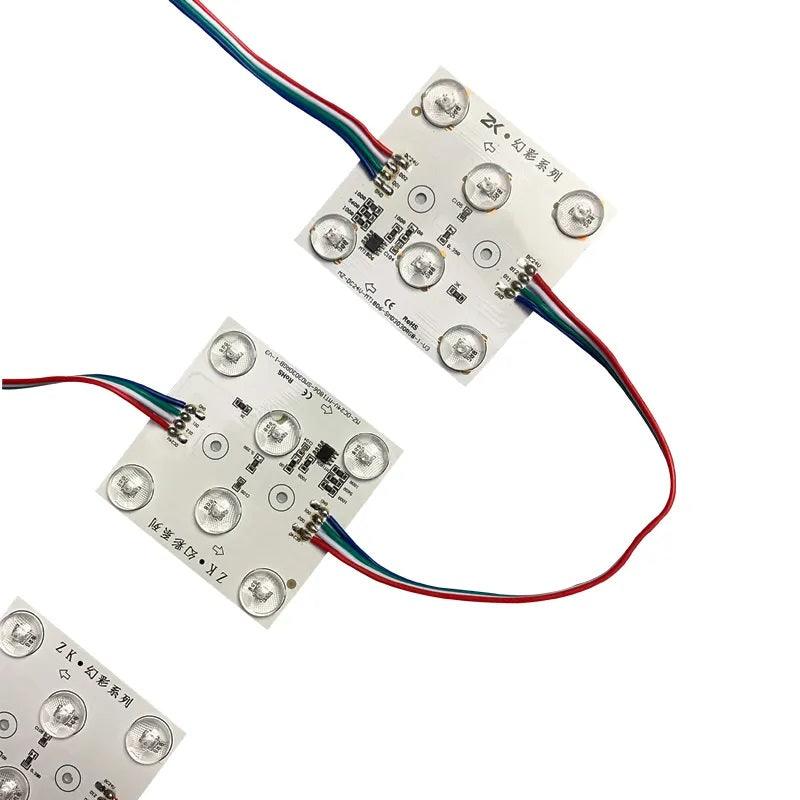 20pcs  24V Pixel RGB Blockchain Lighting