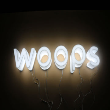 Shopping Mall led illuminated sign 3d acrylic channel letters full-lit letter exterior led sign