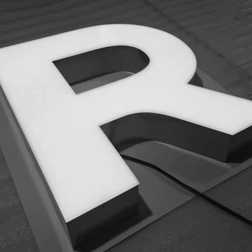 Custom Shop Name Sign Board Led Frontlit Letters Sign Company Logo 3D Channel Letters Business Sign