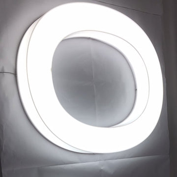 LED Acrylic Full Illuminated 3D Channel Letters Business Storefront Shop Brand Logo Sign