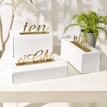 Free standing solid gold metal letters stainless steel company reception sign house numbers