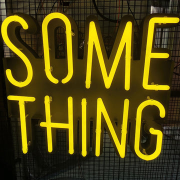 LED 3d logo custom signage luminous acrylic faux neon letters wall led business neon signs