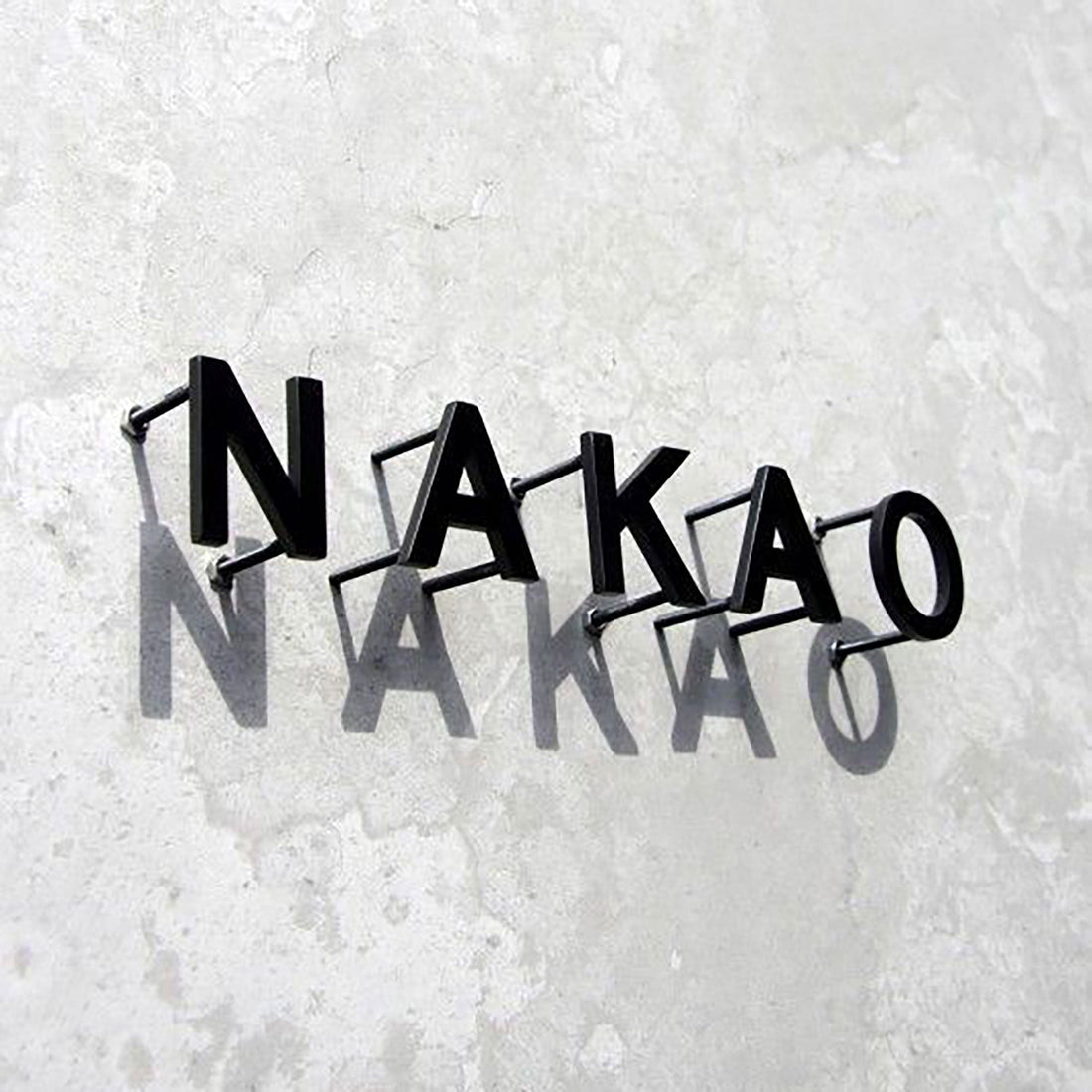 Custom Logo Company Interior Wall Decoration 3D Office Wall Sticker Metal Letters Sign Solid Cut for Business