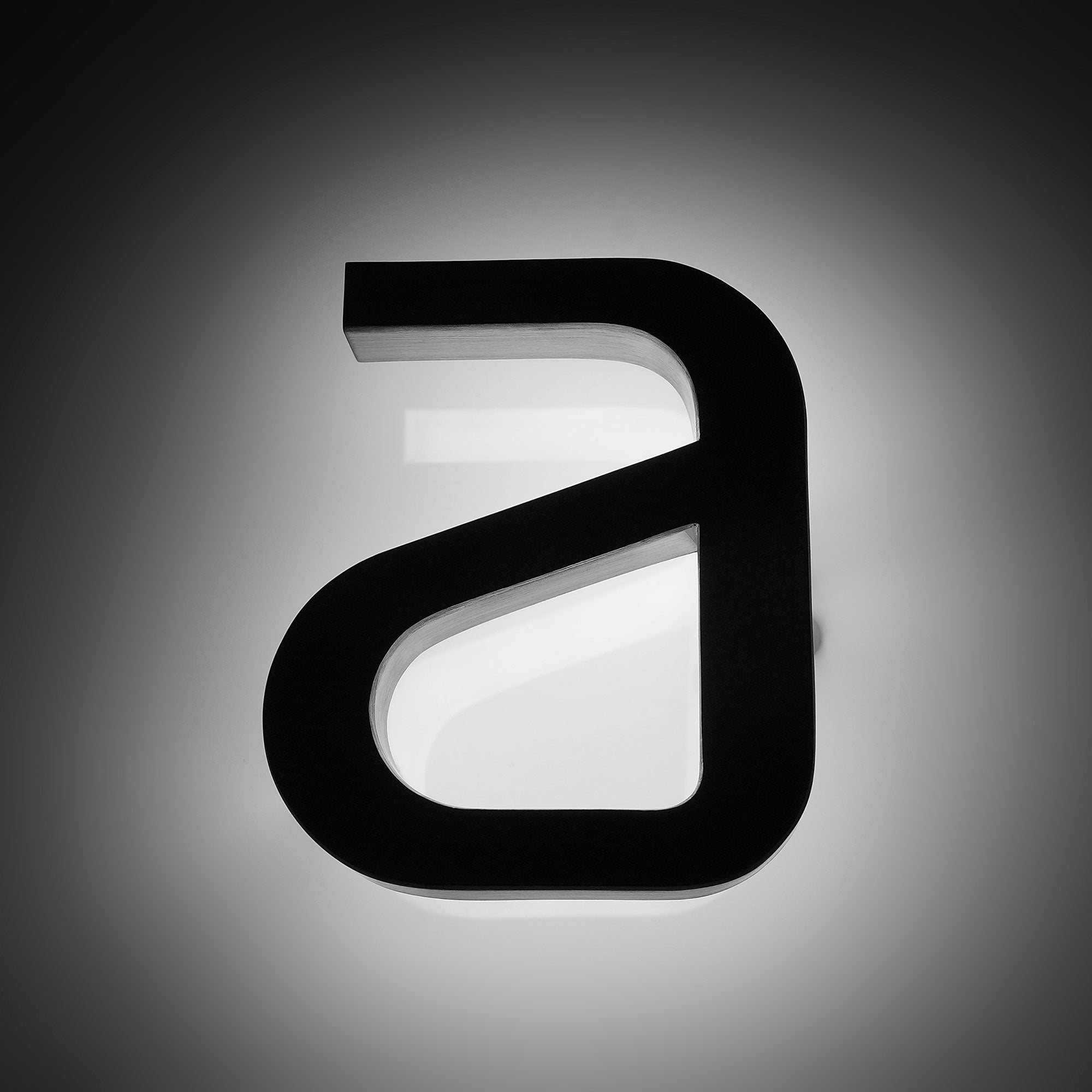 3D Lettering Reverse-lit Led Channel Letters Outdoor Illuminated Signage Stand Off the Wall