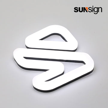 Indoor Decoration Store Shop Wall Sign Frontlit Waterproof Led Acrylic Neon Letters Sign