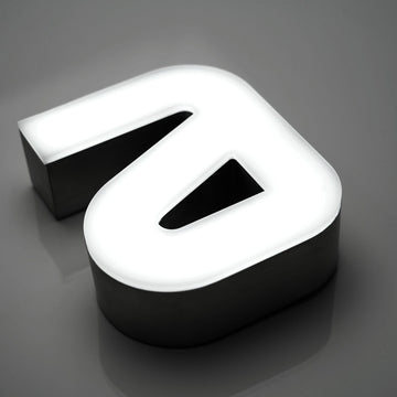 Business Signage Led Lighted Shopfront Sign Trimless Illuminated Channel Letters 3D Logo