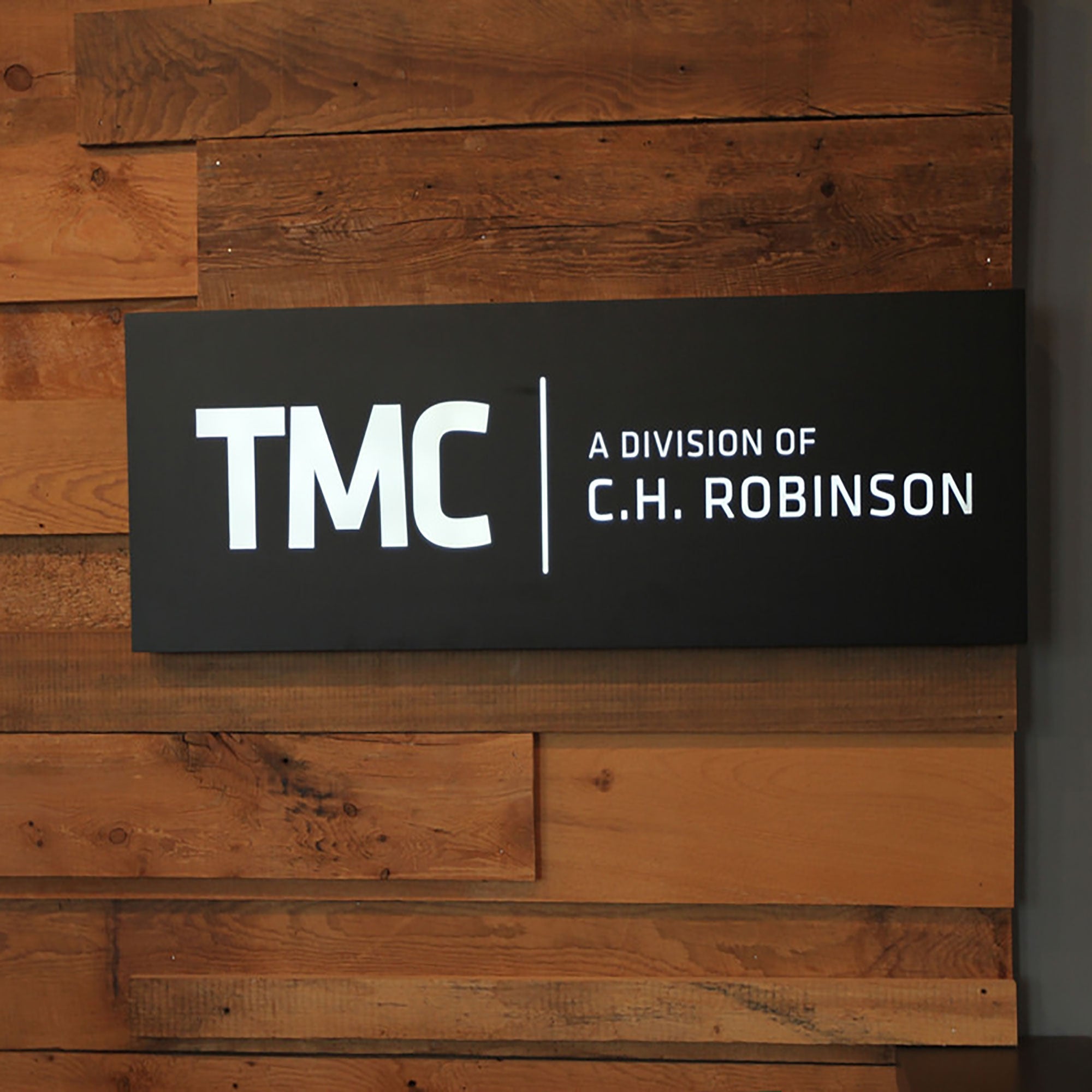 Illuminated Business Signs 3d Acrylic Led Frontlit Lightbox Reception Indoor Wall Mounted Company Logo Signboard