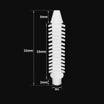 1601-3 Plastic Lead screw 3D Sign installation accessaries