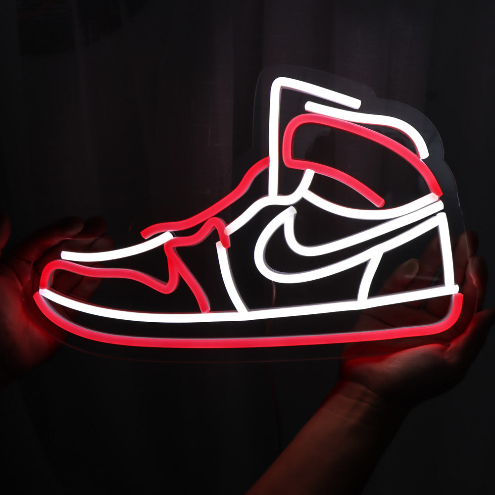 sport shoes neon sign, led neon flex sign,neon signs for sale, faux Neon Signs.