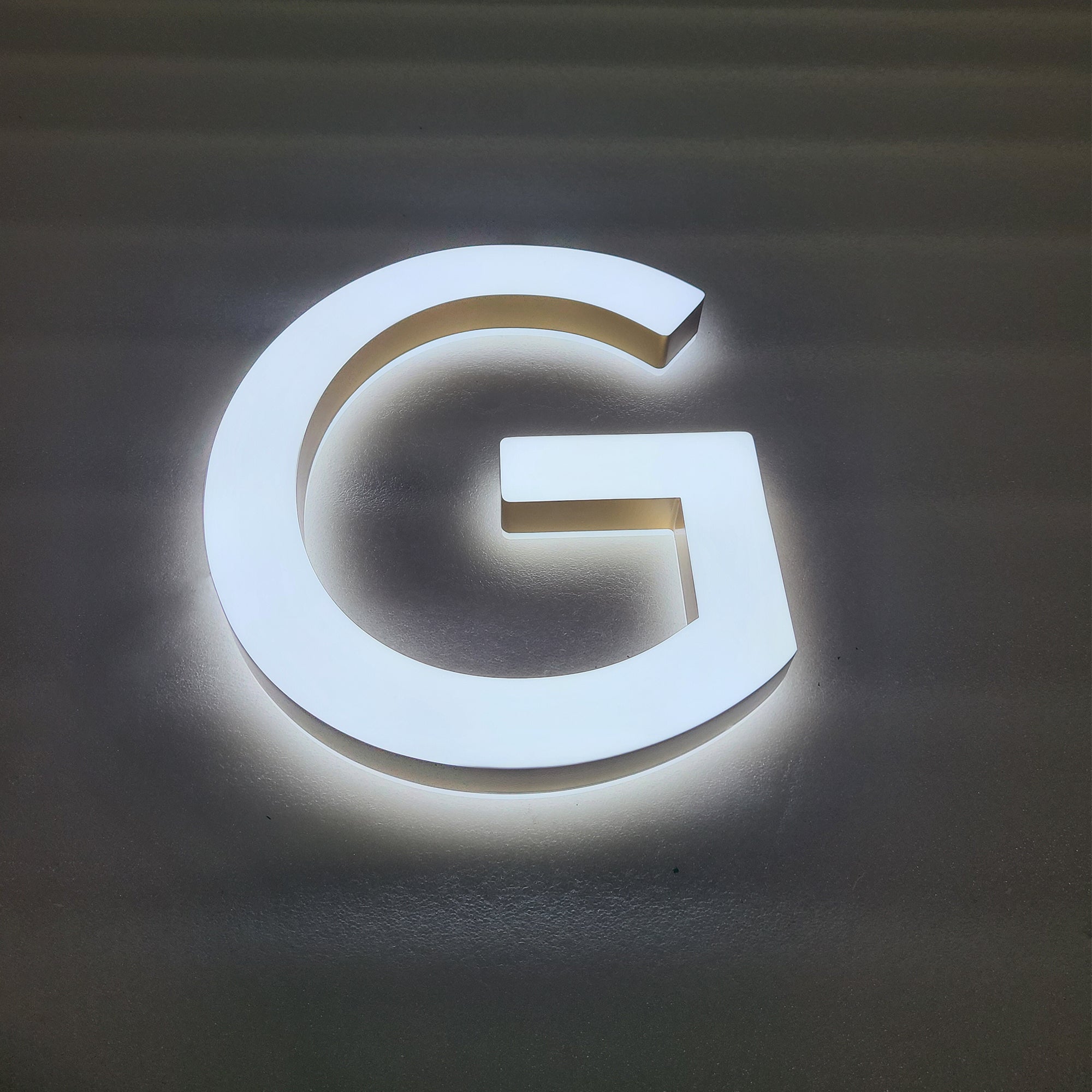 Salon Spa Shop Lighted Signboard Led Lighting Acrylic Letters Double Lit Alphabet Letters Customized Business Led Sign