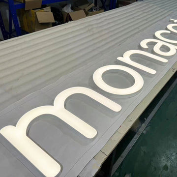 Indoor Custom Design 12V Led Acrylic Alphabet Letters Sign 3D Lighted Mini Acrylic Storefront Billboards