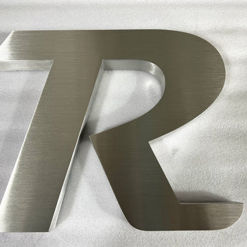 High quality custom stainless steel channel letters sign 3d metal alphabet number letter signage hotel hospital store shop