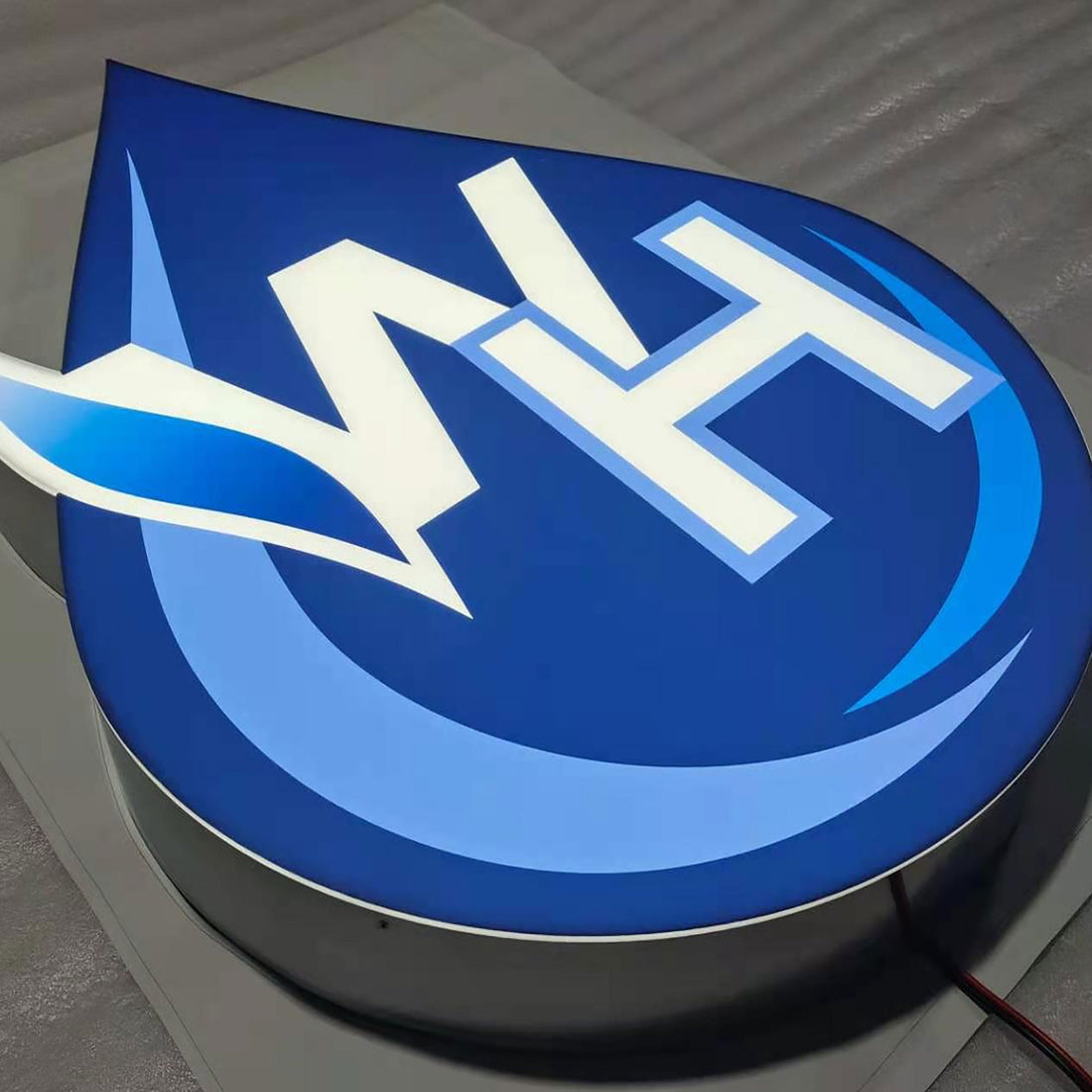 Custom Shop Name Sign Board Led Frontlit Letters Sign Company Logo 3D Channel Letters Business Sign
