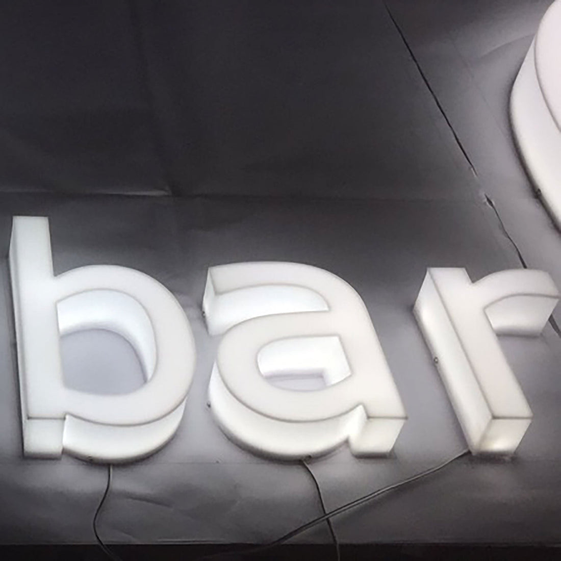 LED Acrylic Full Illuminated 3D Channel Letters Business Storefront Shop Brand Logo Sign