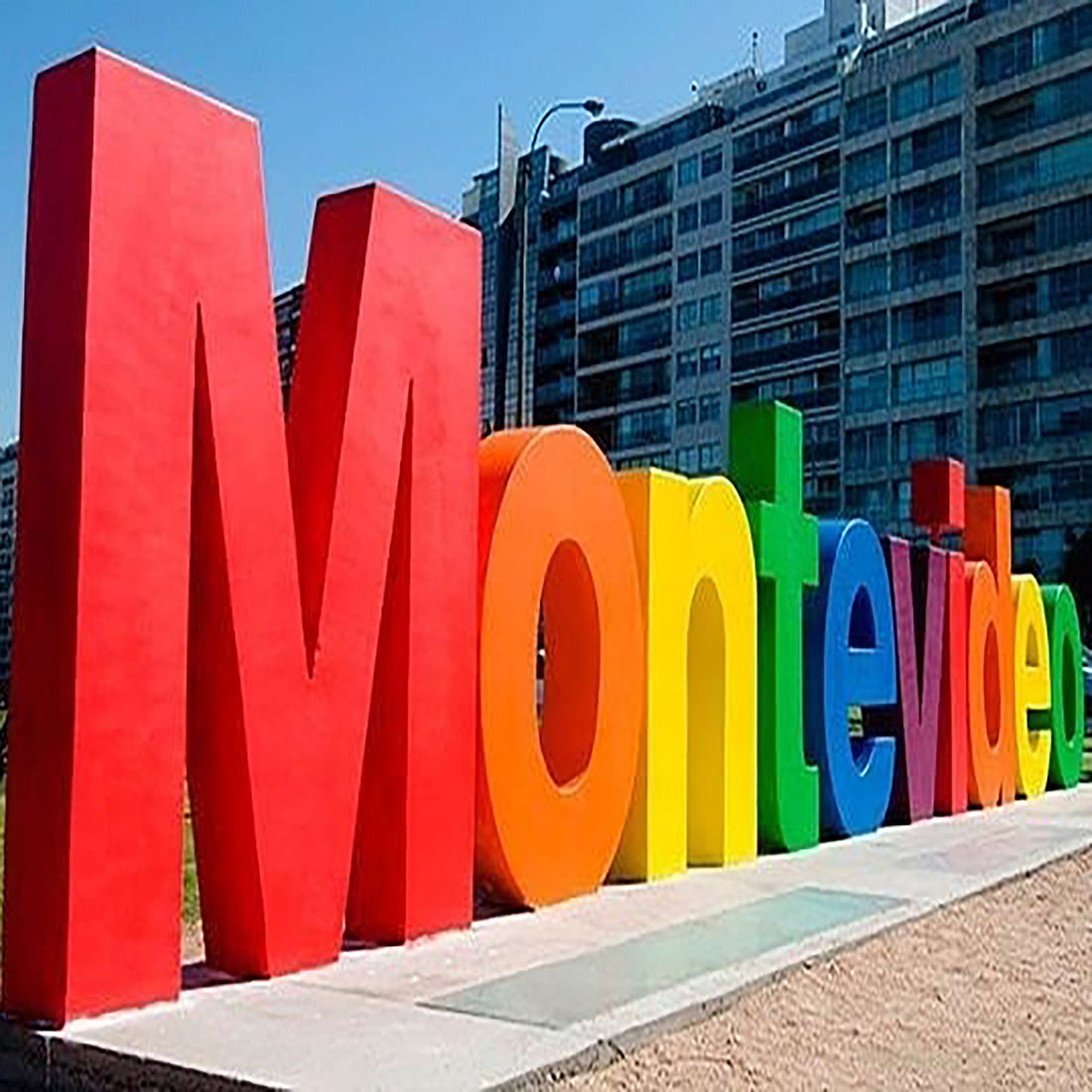 Customized personalized 3D stainless steel double-sided three-dimensional floor free standing letters sign for park and square