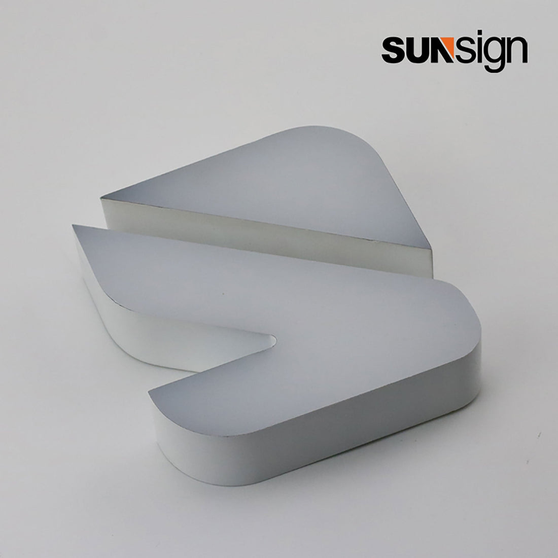 Customized acrylic letters making sign indoor 3D led logo frontlit acrylic store sign