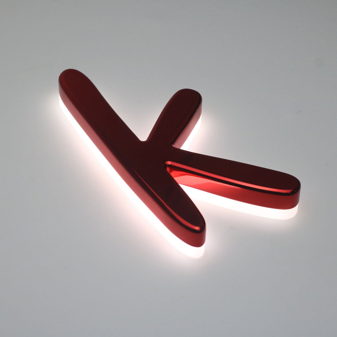 Durable LED Illuminated Outdoor Light Letter Business Store Sign 3D Acrylic Light Up Letter Sign