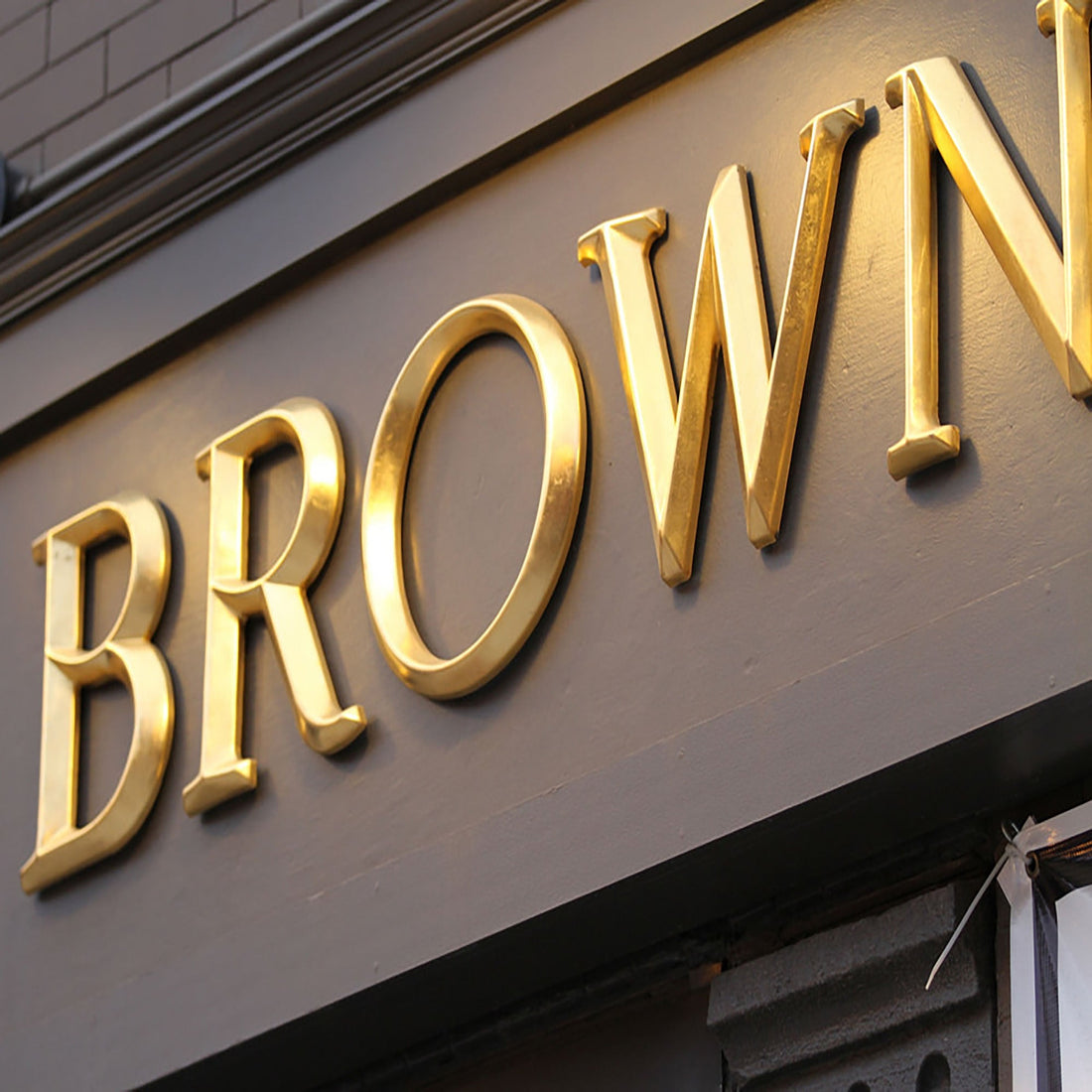 Gold Metal Letters Business Shop Signs 3d Stainless Steel Logo Custom Channel Letters Indoor Decor
