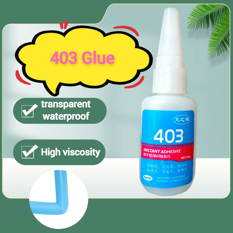 2PCS/SET 403 Super Silicone Glue Instant Adhesive 20G