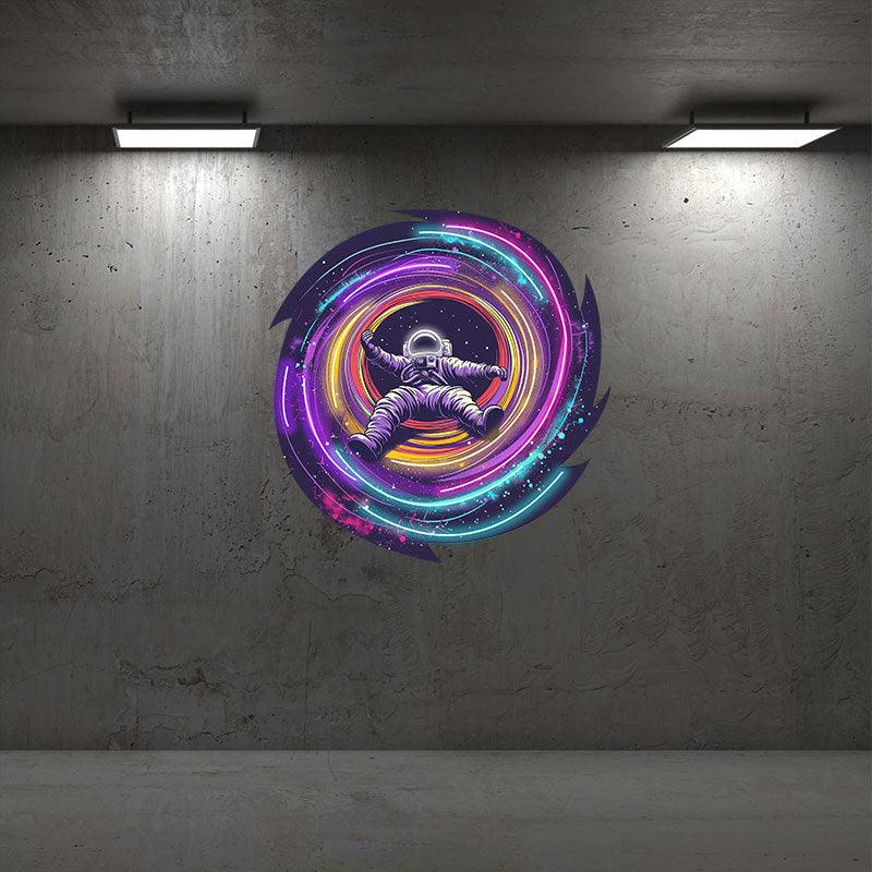 Galactic Adventure: Astronaut Neon signs  Light - Stunning LED Display of Interstellar Travel