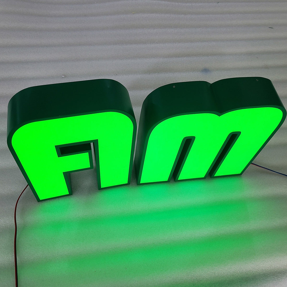 Custom Wall Signage Illuminated Channel Letter Signs 3D Led Logo Sign Frontlit Aluminium Business Channel Letters Signs