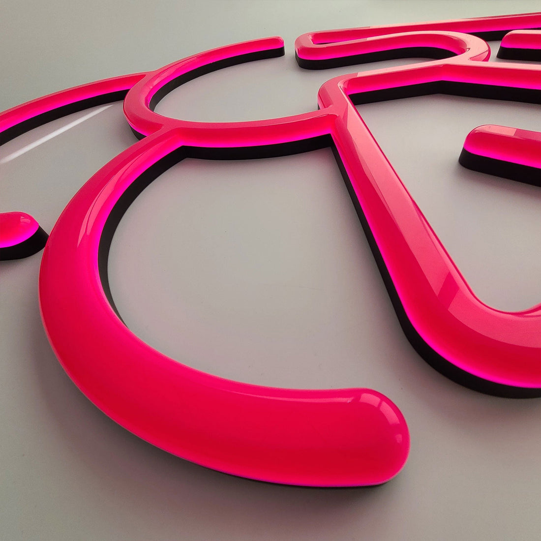 Custom Neon Sign Ice Cream Shop  Logo Sign 3D Lighting Indoor Wall Signs LED Acrylic Neon Signages