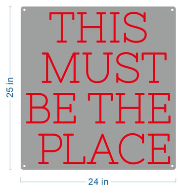 This must be the place