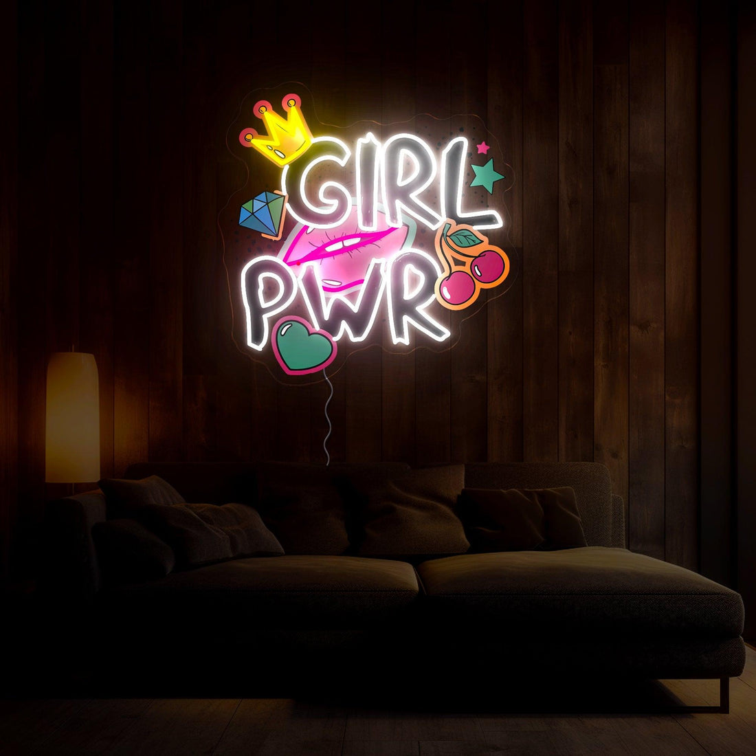 Girl Power Artwork Led Neon Sign