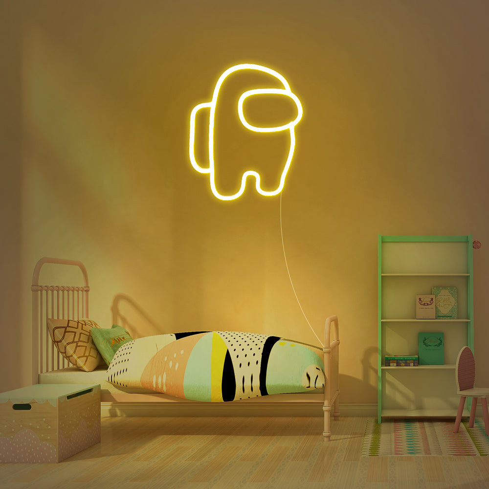 “Among Us” Neon Sign