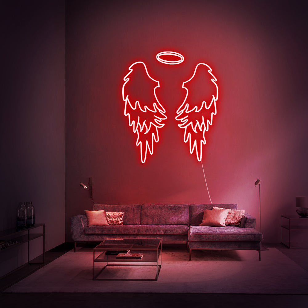 “Angel Wing” Neon Sign