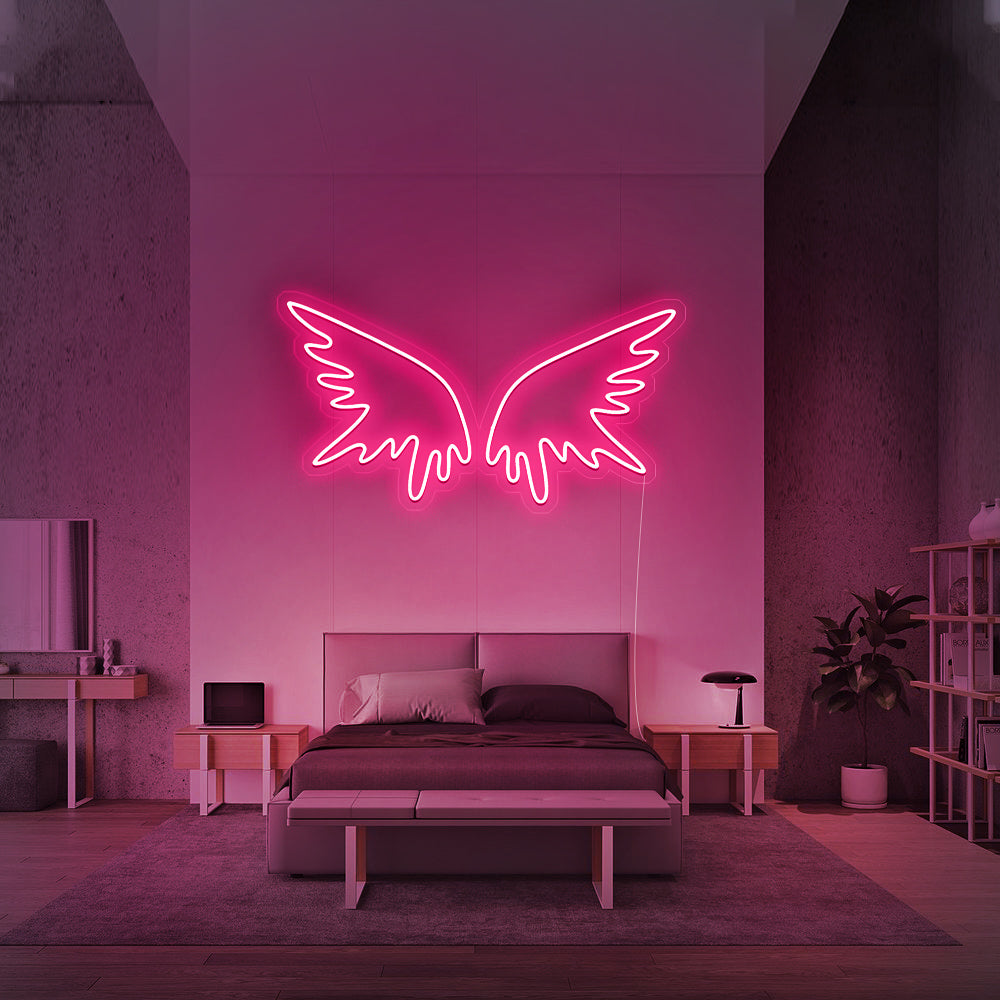 “Angel Wings 2” Neon Sign