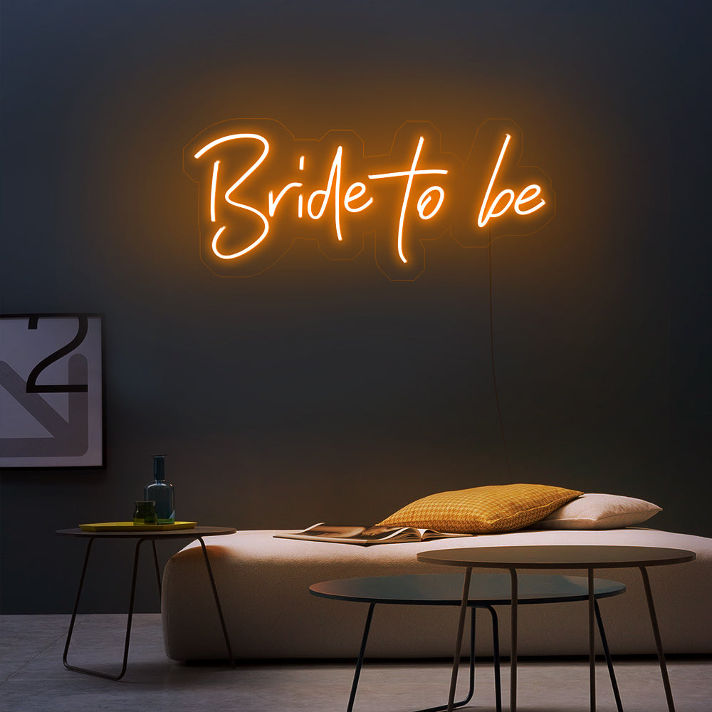 “Bride To Be” Neon Sign