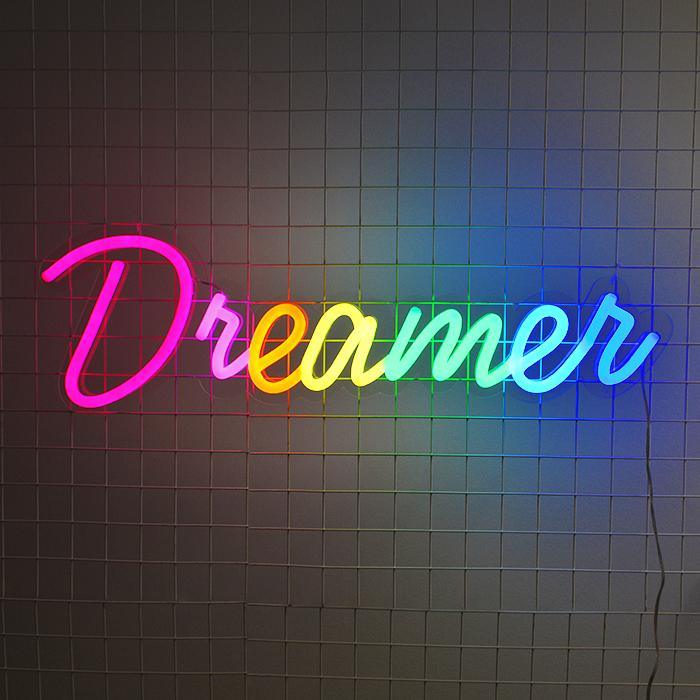 DREAMER neon signs