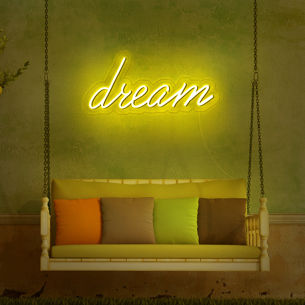 “Dream” Neon Sign