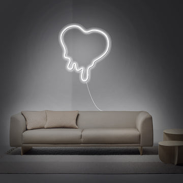 “Dripping Heart” Neon Sign