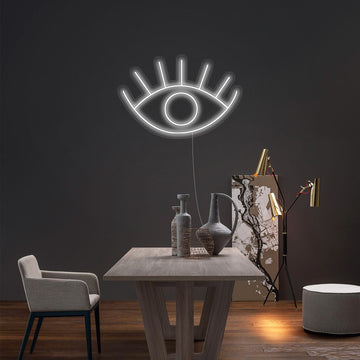 “Eyelash” Neon Sign