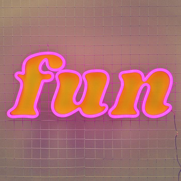 FUN neon signs