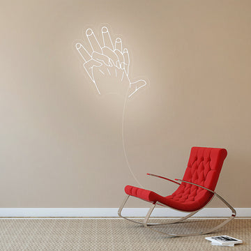 “Hand In Hand” Neon Sign