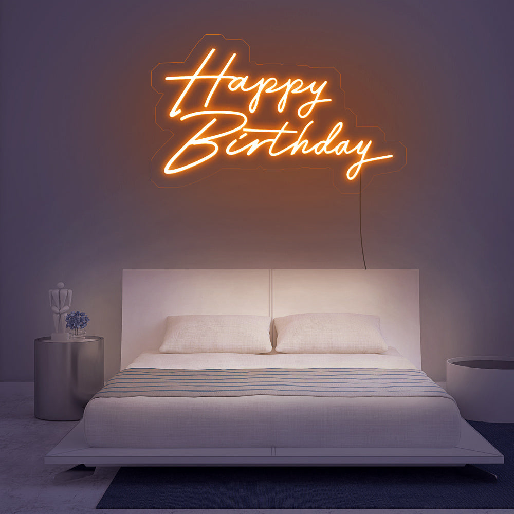 “Happy Birthday” Neon