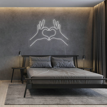 “Heart Hand” Neon