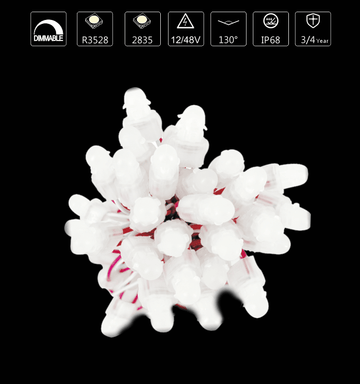 9mm  LED Perforated Light 50pcs LED Through-hole Module