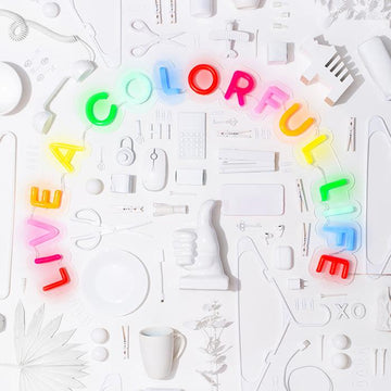 LIVE A COLORFUL LIFE neon signs