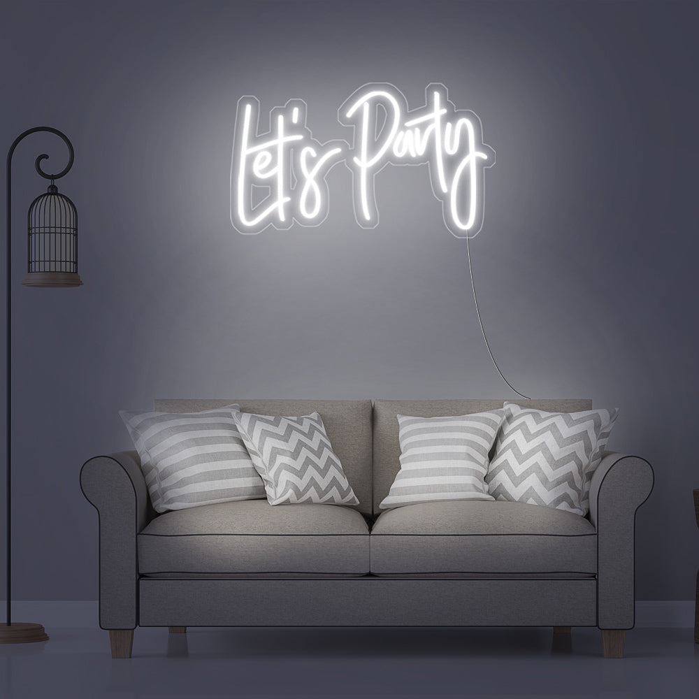 “Let's Party” Neon