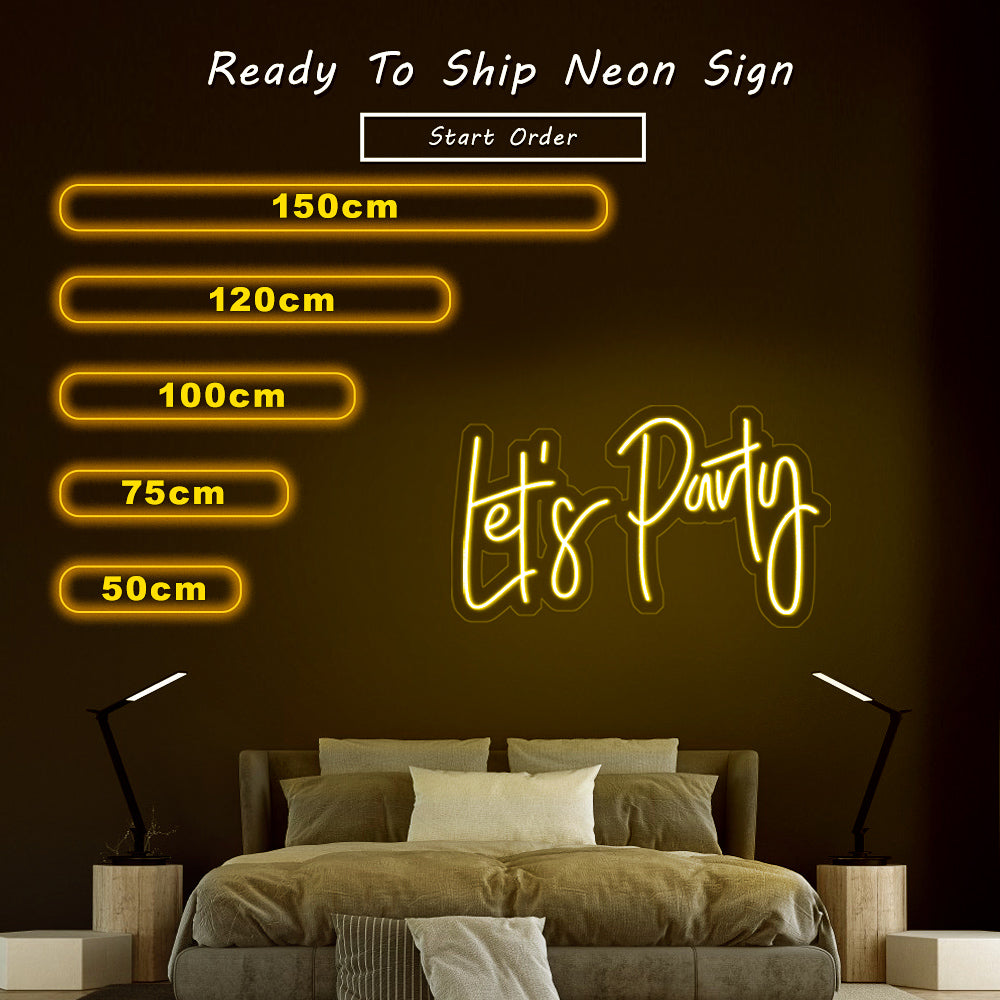 “Let's Party” Neon