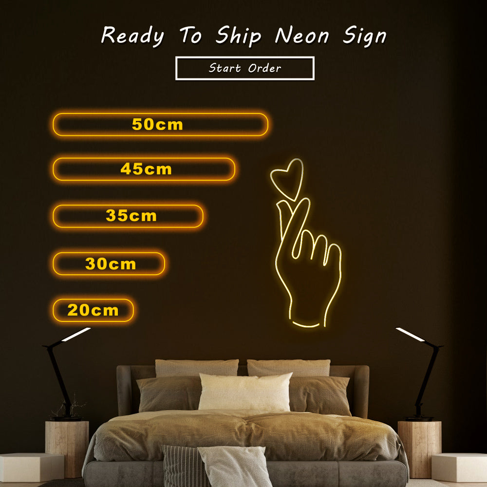 “Love finger” Neon